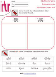 ir-ur-controlled-vowel-match-up-worksheet